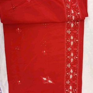 Sale Red Bridal Saree