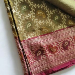 Excellent Condition All Over weaving Saree