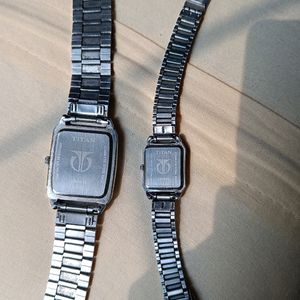 Titan Wrist watch for Couples