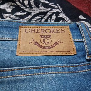 Cherokee Navy Blue Jeans