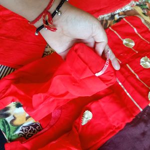 Karva Chauth Special Red Colour Suit