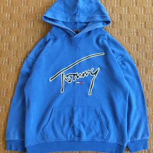 TOMMY HILFIGER BLUE HOODIE