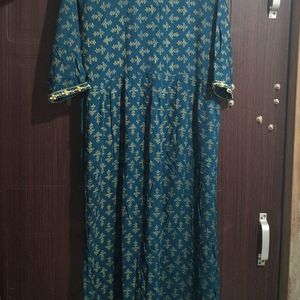 Teal Kurta