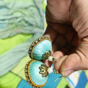 Silk Thread Earrings