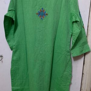 Beautiful pure cotton kurta and matching palazzo