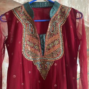 Maroon - Ethnic Kurta