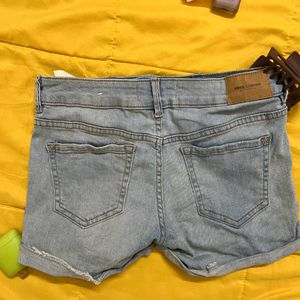 Mango Denim Shorts