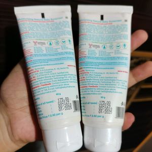 2 Sunscreen 1 Hand Cream