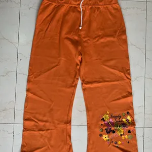 Capris Orange 3/4 Track Pants