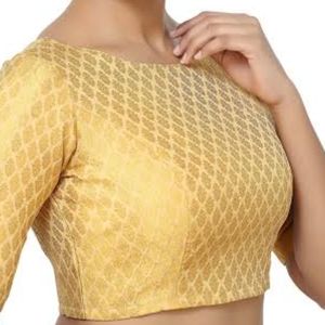 Light Golden Paded Blouse