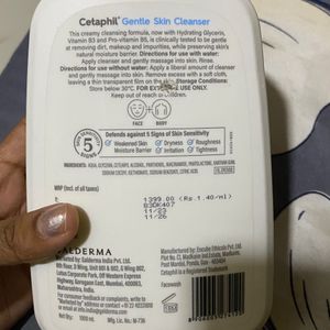 Cetaphil Skin Cleaner 1000ml