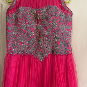 Pink Designer Gown