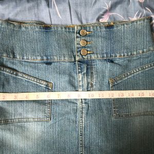 y2k denim skirt