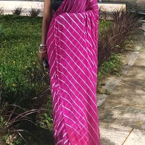 Rakhi Sale 💥 Leheriya Saree