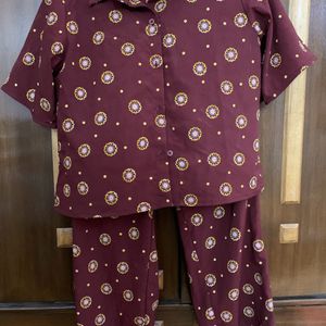 Shirt Pant Co-ords Set