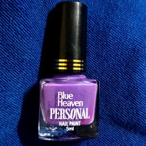 Blue Heaven Purple Nail paint 💜