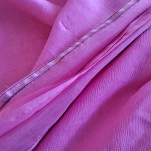 Saree 100% Pure Chiffon