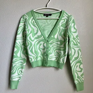 Swirly Green 🟢 Cardigan