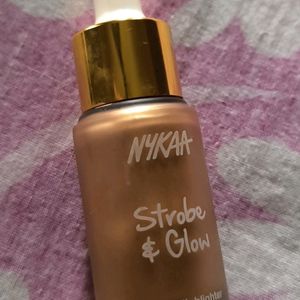 Nykaa Strobe Liquid Highlighter- Glazed Bronze