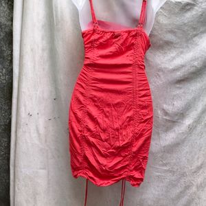 WILD FABLE SEXY CORAL BODYCON