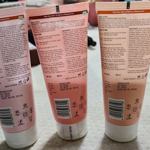 Trio Face Washes