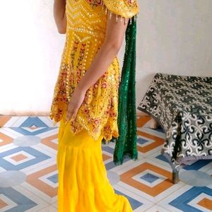 Sarara Kurti With Dupatta