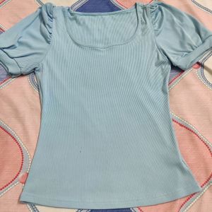 Beautiful Light Blue Top