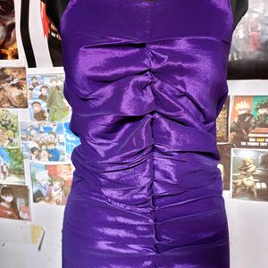 Purple Bodycon Dress