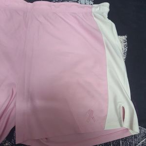 Heat Gear pink white shorts size xl,xxl