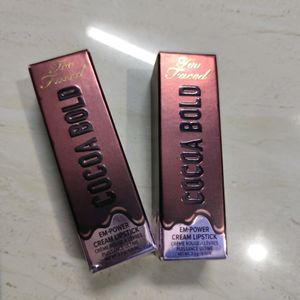 Too Faced Em Power Cream Lipstick..