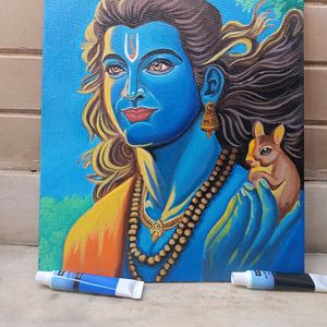 Shree Ram Canvas Painting