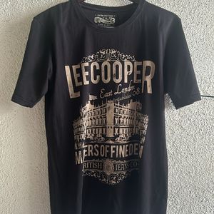 Lee Cooper Black Tshirt For Men And Women