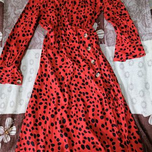 WOMEN LEOPARD Print Dress