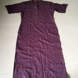 Gerua Burgandy Kurta ( Brand New)