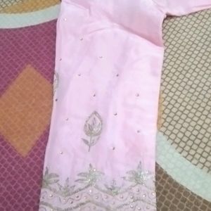 Baby Pink Punjabi Suit