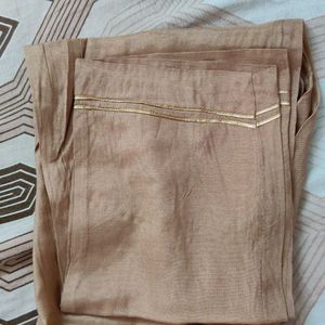 Brown Kurti+Pant+Dupatta