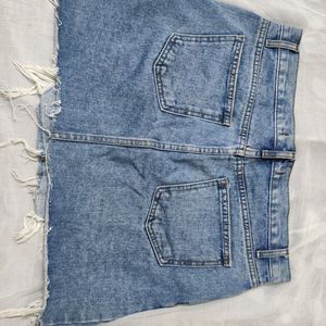 Denim Short Skirt 🫶🏻