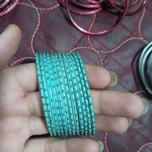 1bridal And 10 Daily Wear Bangles Set