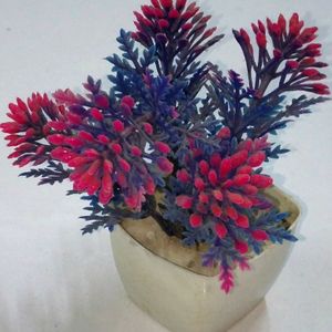 Plants 1 pair Blue multo Artificial Showpic indoor