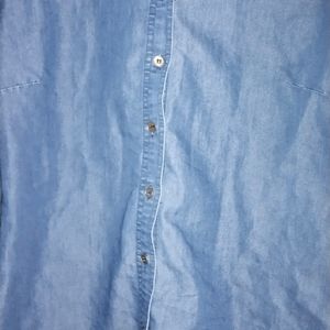 women denim shirt