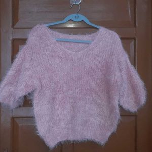 Korean furr Sweater Top