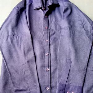 Man's Shirt Beautiful Purple Colour ..... No Use N