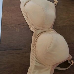 Combo of 2 light padded bras(pretty pink & skin)