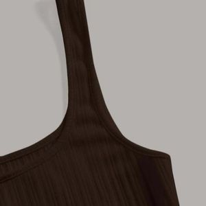 MIDI Coffee Brown Dress