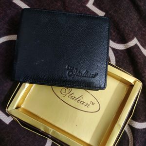 Leather wallet for mens