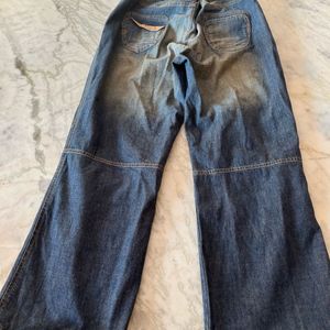 Vintage Washed Denim Jeans (no Defects)