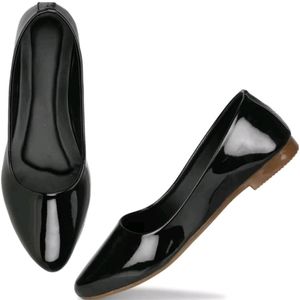 Denill Black Patent Bellies