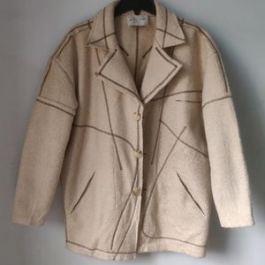 Baggy Beige& Brown Coat