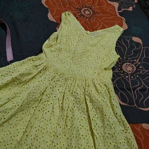 Pure Cotton Frock 4-6 Years Old