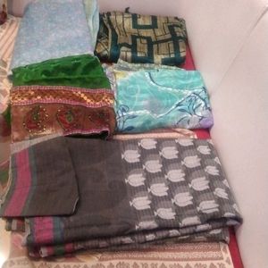 Combo of 5 sarees